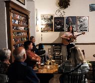 7.10.2023 Eva Cenderos v Blues Cafe Foto:M.Truhlar